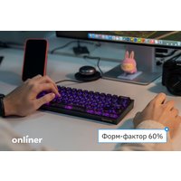 Клавиатура Redragon Fizz (прозрачный/черный)