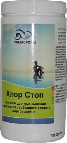 Химия для бассейна Chemoform Хлор-стоп 1 кг