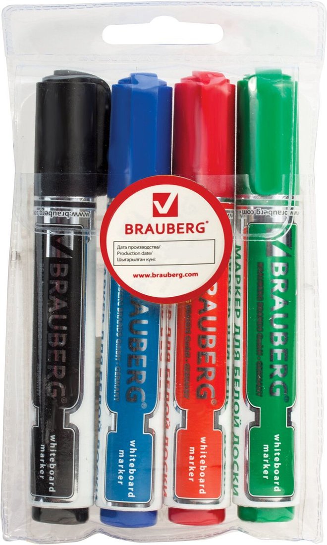 

Набор маркеров BRAUBERG Neo 150491 (4 шт.)