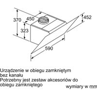 Кухонная вытяжка Bosch Serie 4 DWK67CM60