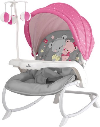 Шезлонг Lorelli Dream Time 2018 Pink&Grey ZaZa