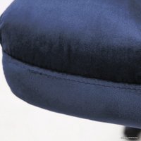 Офисное кресло AksHome Caesar Chrome (вельвет, темно-синий)