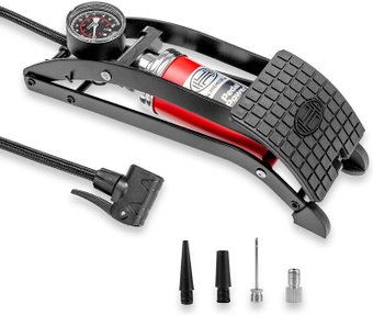 Насос ножной велосипедный Heyner PedalPower PRO + Tasche