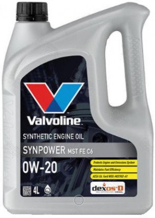 

Моторное масло Valvoline SynPower MST FE C6 0W-20 4л