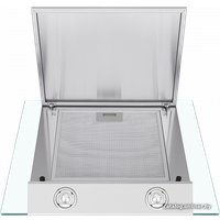 Кухонная вытяжка MAUNFELD Gloria 60 (нержавеющая сталь/прозрачное стекло)