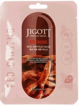 

Jigott Маска ампульная с экстрактом красного женьшеня 27 мл