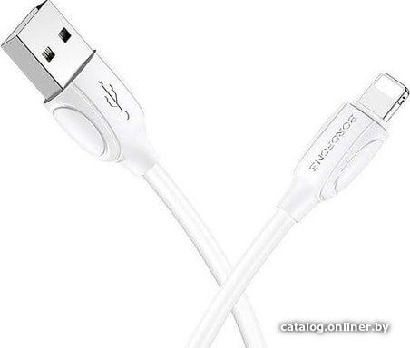 Кабель Borofone BX19 Lightning 1 м (белый)