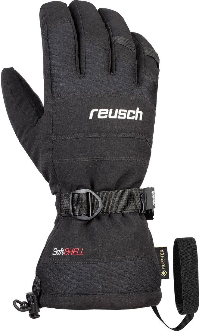 

Горнолыжные перчатки Reusch Maxim GTX 4901371 7701 (р.7.5, black/white)