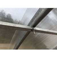 Теплица КомфортПром 40x20/0.67 4x3.5 м (двухстворчатая, поликарбонат 3 мм)