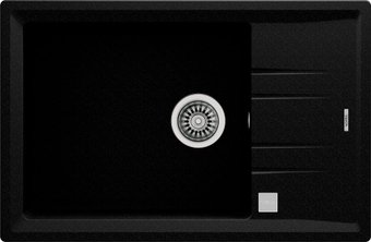 Кухонная мойка TEKA Stone 60 S-TG 1B 1D AUTO WST (черный металлик)