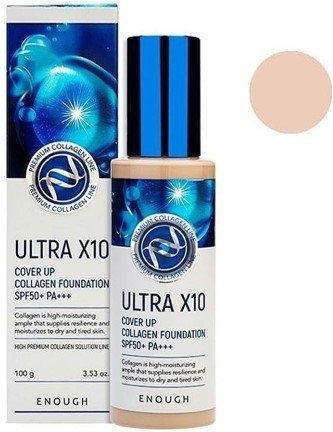 Ultra X10 Cover up Collagen Foundation тон 13 100 г