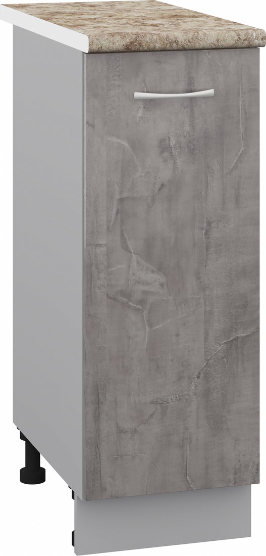 

Шкаф напольный Кортекс-мебель Корнелия Лира НШ30р (оникс/мадрид)