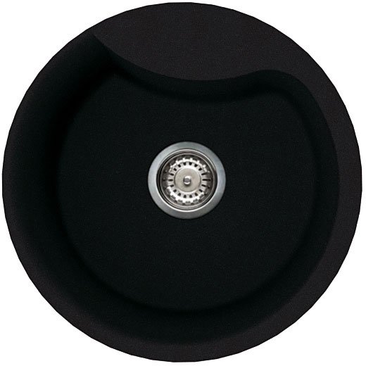 

Кухонная мойка Elleci Ego Round Full Black 40