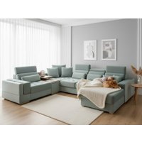 П-образный диван Треви Гранд (зеленый)