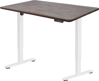Стол с регулировкой высоты ErgoSmart Wooden Electric Desk Prime 1300х750х27 мм (прямой край, дуб галифакс/белый)