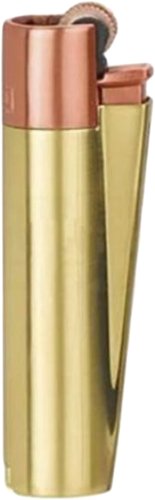 Зажигалка Clipper CMP11R (gold marble)