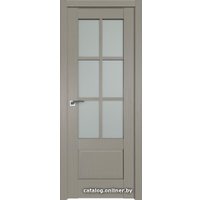 Межкомнатная дверь ProfilDoors 103XN L 60x200 (стоун, стекло матовое)