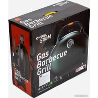 Портативный газовый гриль O-grill 500MT (золотистый)