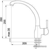 Смеситель Elleci Po Titanium M73