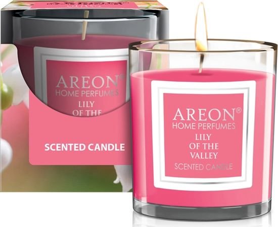 

Ароматизированая свеча Areon Home Parfume Lily of the valley (120 г)