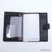 Обложка на документы Poshete 852-317-35K-BLK (черный)