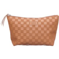 Косметичка Dewal Beauty Шашки BG-332 (коричневый)