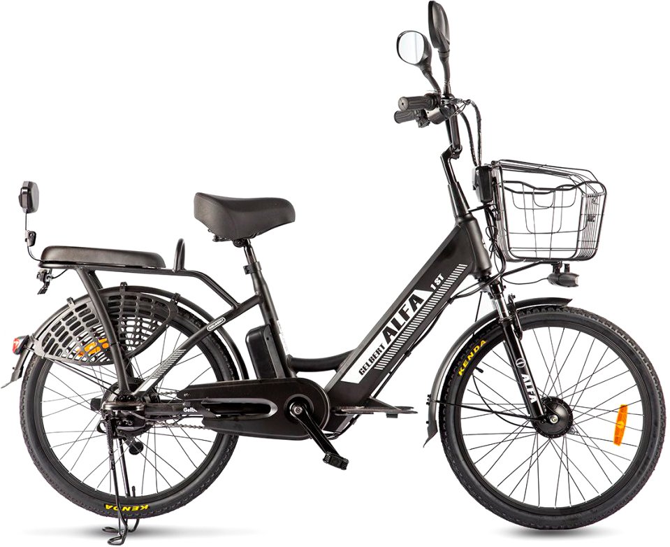 

Электровелосипед Gelbert ALFA 1 ST (черный)