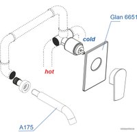 Комплект смесителей Wasserkraft A66553