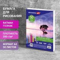 Набор бумаги для рисования BRAUBERG Art Classic 114489 (50 л)