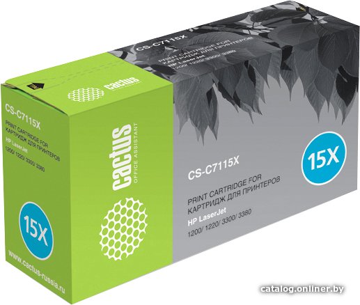 Картридж CACTUS CS-C7115XS (аналог HP C7115X)