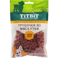 Лакомство для собак TiTBiT Трубочки из мяса утки для мини пород 100 г в Бресте