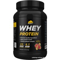 Протеин сывороточный (концентрат) Prime Kraft Whey Protein с витаминами и минералами (900г, клубника/банан)