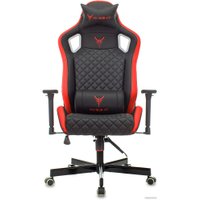 Игровое (геймерское) кресло Knight Outrider (черный/красный)