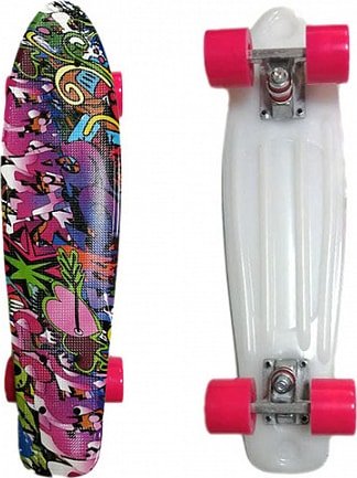 

Пенниборд Display Penny Board 21" (love/pink)