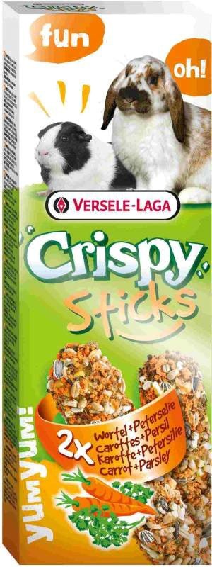 

Лакомство для грызунов Versele Laga Crispy Sticks морковь и петрушка 110 г