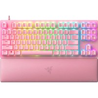 Клавиатура Razer Huntsman V2 TKL (розовый, Razer Opto-Mechanical Red, нет кириллицы)