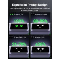 Внешний аккумулятор Ugreen PB571 5000mAh (серый) + брендированный брелок Ugreen