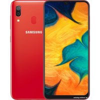 Смартфон Samsung Galaxy A30 4GB/64GB (красный)