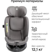 Детское автокресло Happy Baby Kidster isofix (dark grey)