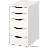 Стол Ikea Лагкаптен/Алекс 094.321.65 (черно-коричневый/белый)