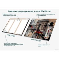 Картина Stamprint Париж 1 АT007 (80x100)