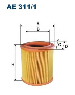 

Воздушный фильтр Filtron AE3111