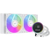 Система жидкостного охлаждения для процессора Coolleo Ice Fairy Dig 240 Lite (белый)