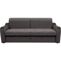 Диван Сириус Лидер-3 НПБ (Eva 24 велюр темно-серый)