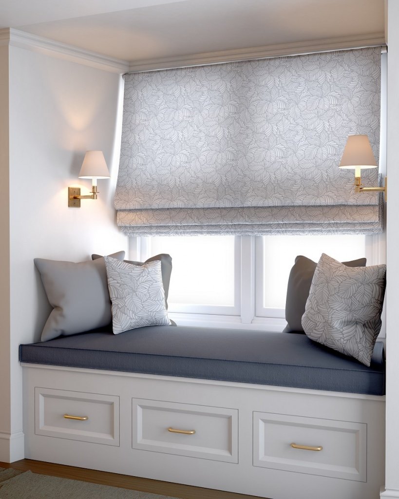 

Римская штора Jalux Скандинавский лист 0467/2 170x170 (серый)