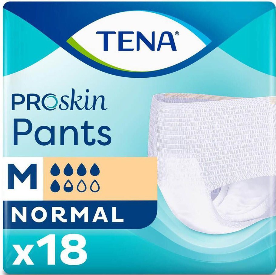

Трусы-подгузники для взрослых Tena Pants Normal M (18 шт)