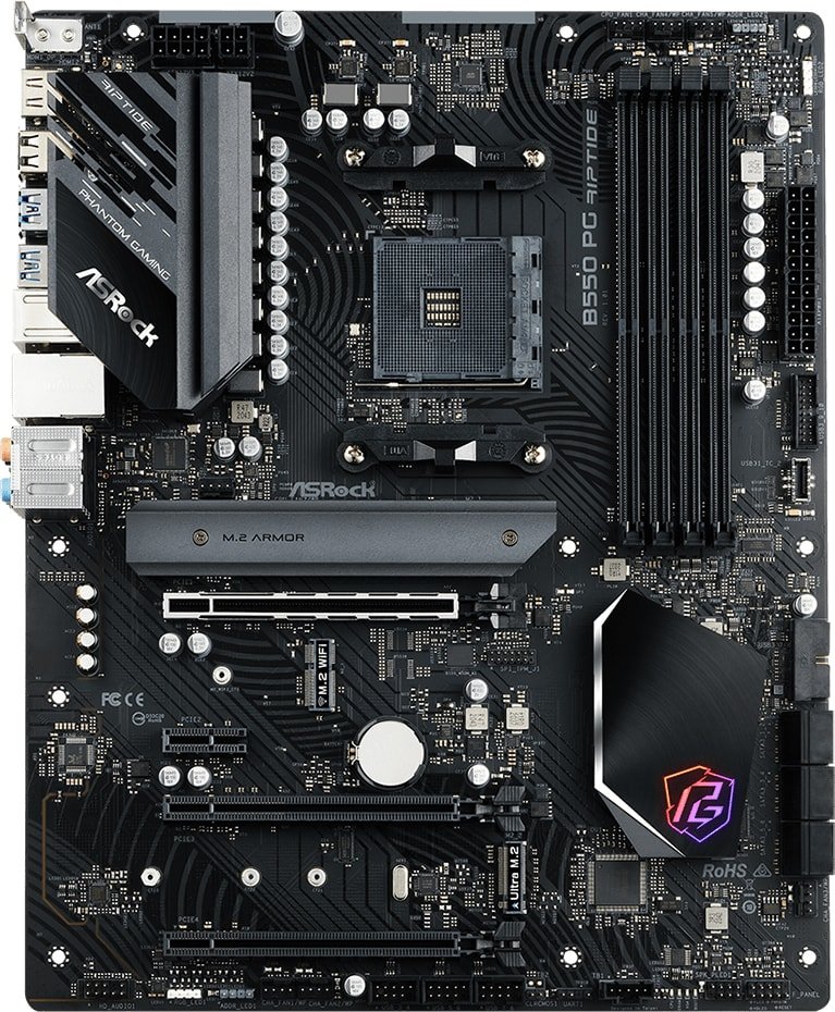 

Материнская плата ASRock B550 PG Riptide