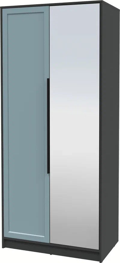 

Шкаф распашной Интерлиния Концепт Тренд КТ-Ш2(з) (антрацит/океан)