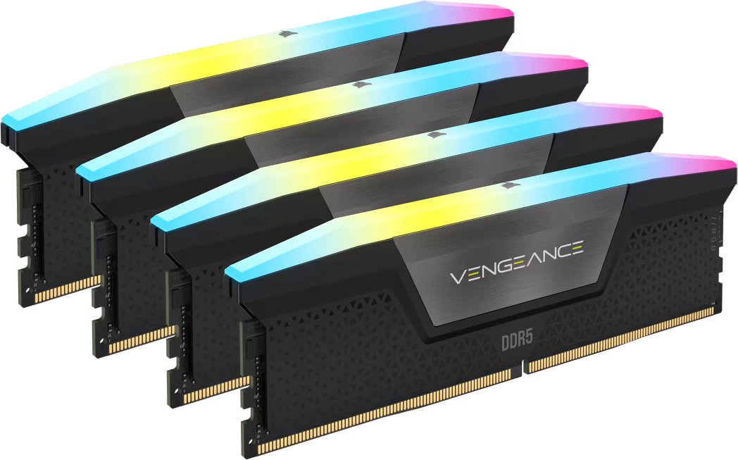 

Оперативная память Corsair Vengeance RGB 4x32ГБ DDR5 5600 МГц CMH128GX5M4B5600C40