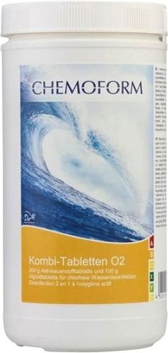 Химия для бассейна Chemoform Kombi Tabletten O2 таблетки по 100 г 0.9 кг